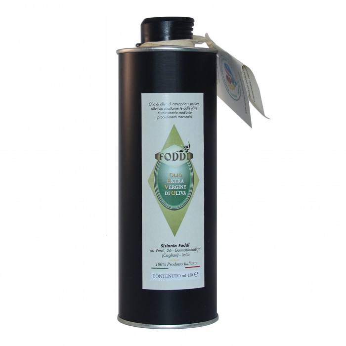 Extra virgin olive oil - 250 ml tin bottle